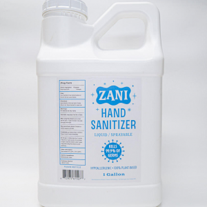 ZANI Liquid Hand Sanitizer, Sprayable 1GAL